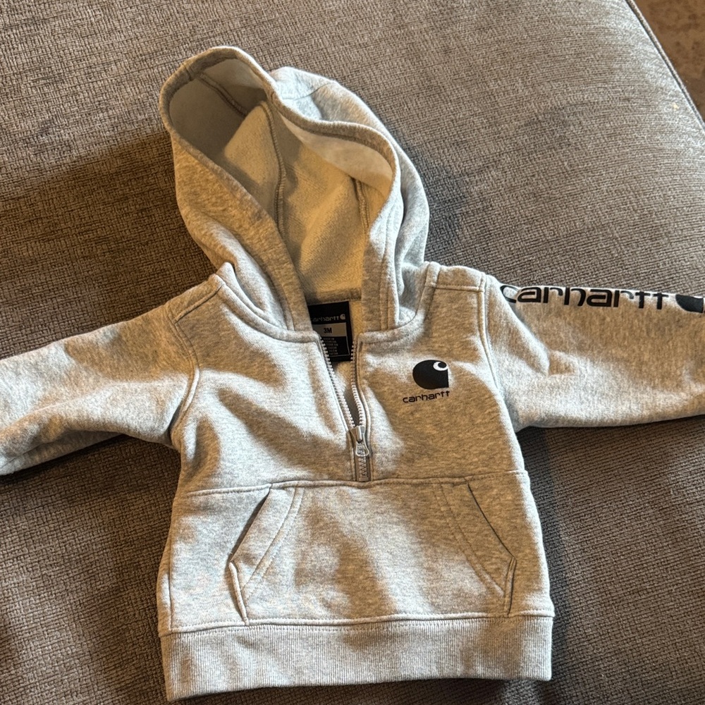 Carhartt Kids Light Gray Hoodie
